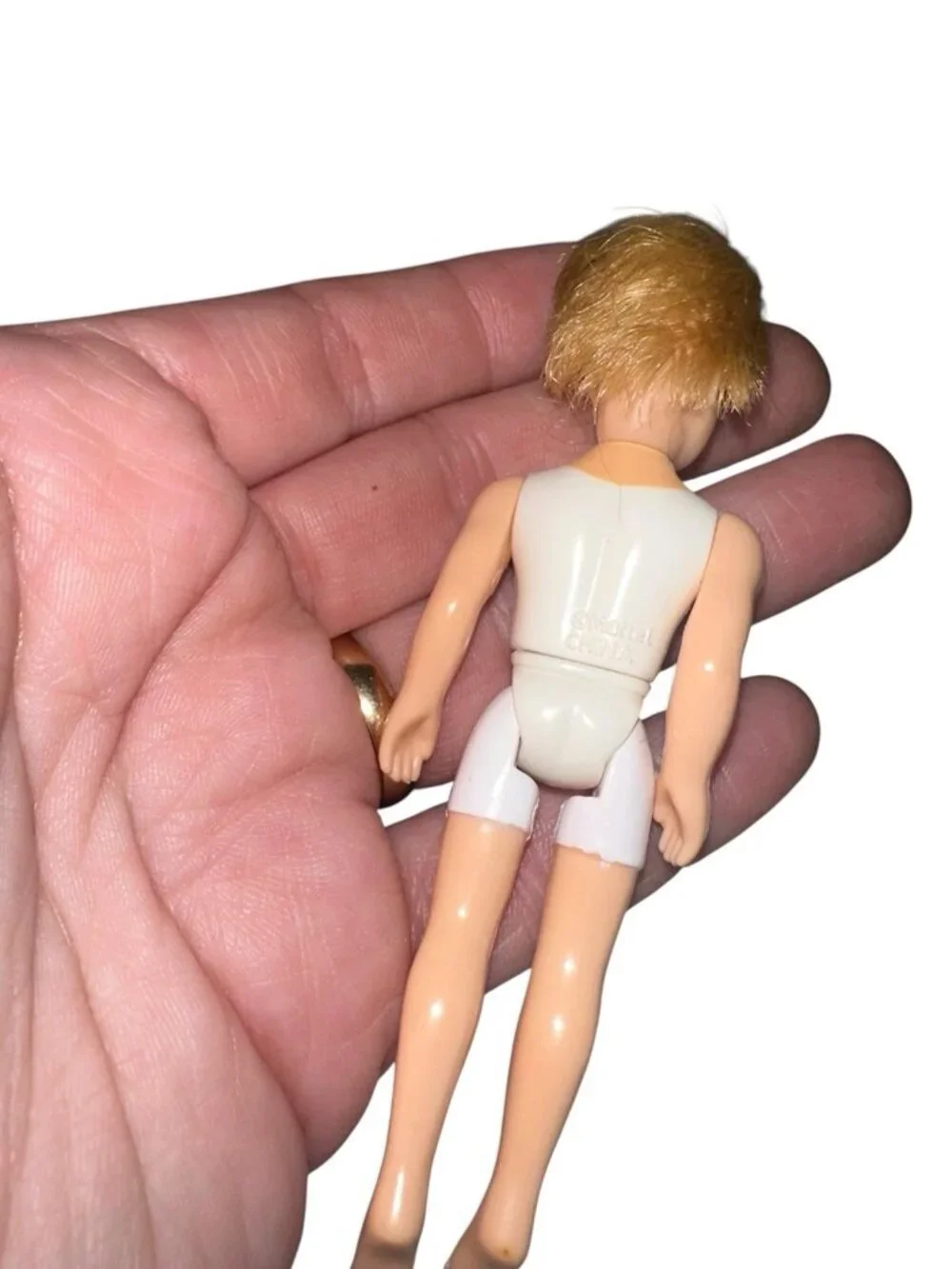 Mattel Polly Pocket Rick Boy Doll Mini Figure Toy Vtg 3.5